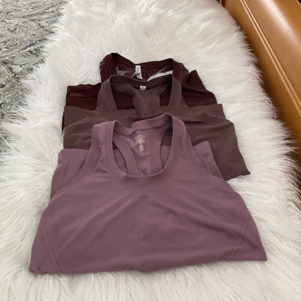 Athleta momentum seamless tank bundle